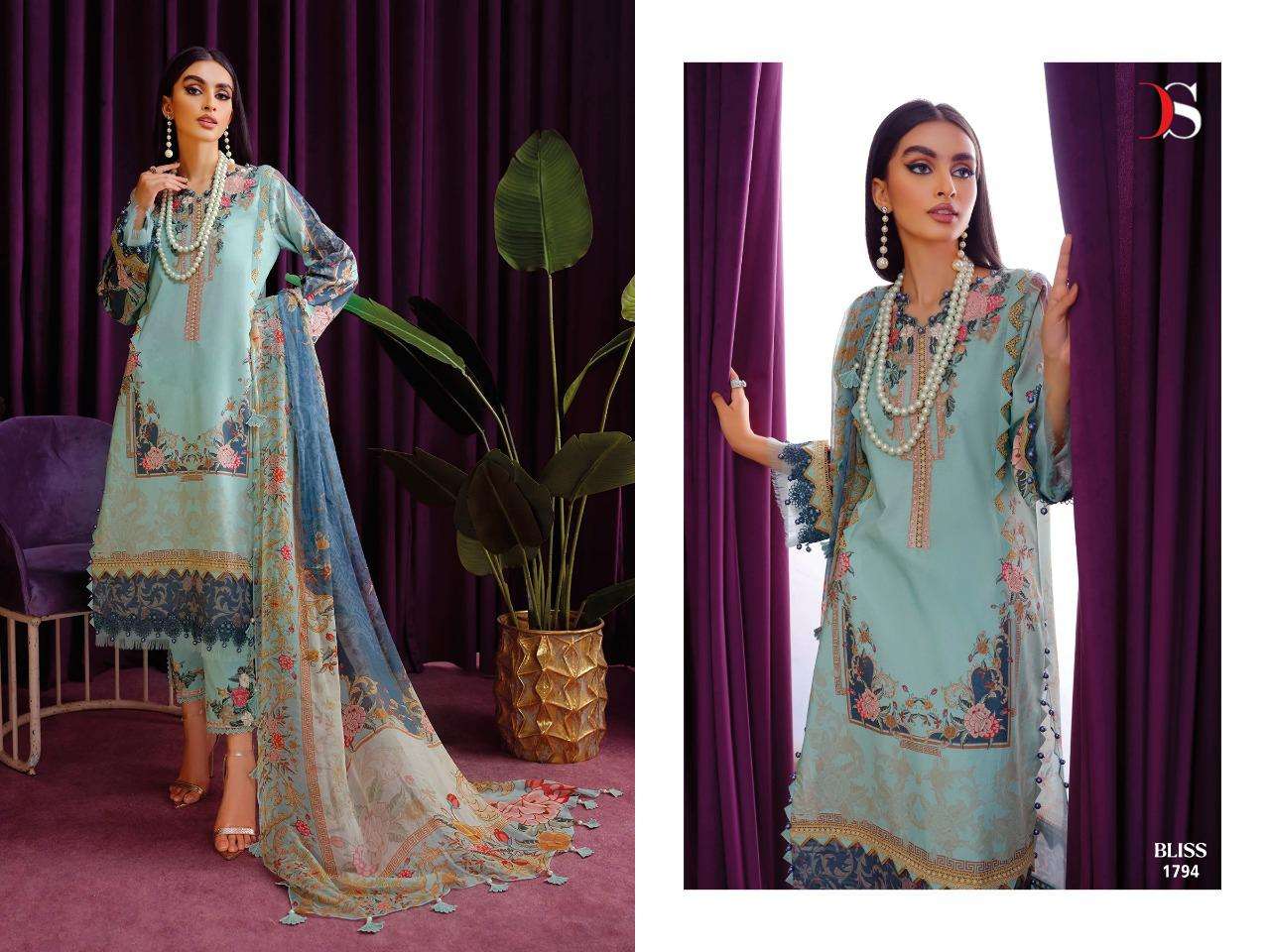 DEEPSY SUITS BLISS 22 VOL 4 PASHMINA COLLECTION 