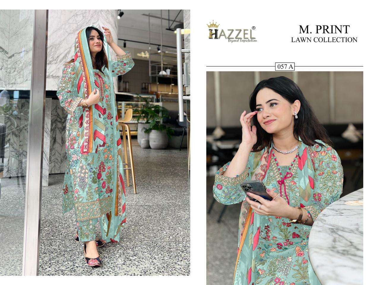 HAZZEL M PRINT LAWN COLLECTION