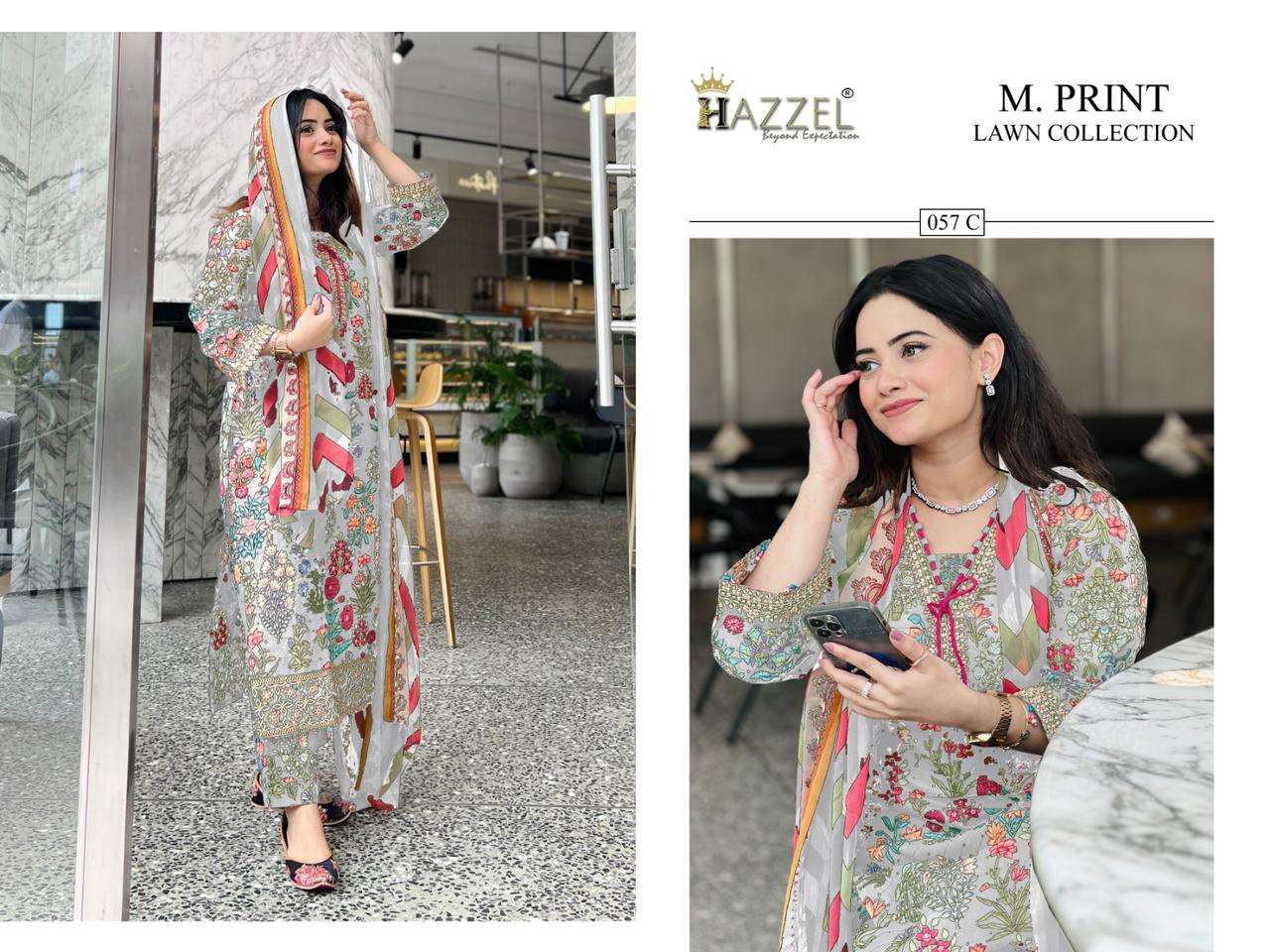 HAZZEL M PRINT LAWN COLLECTION