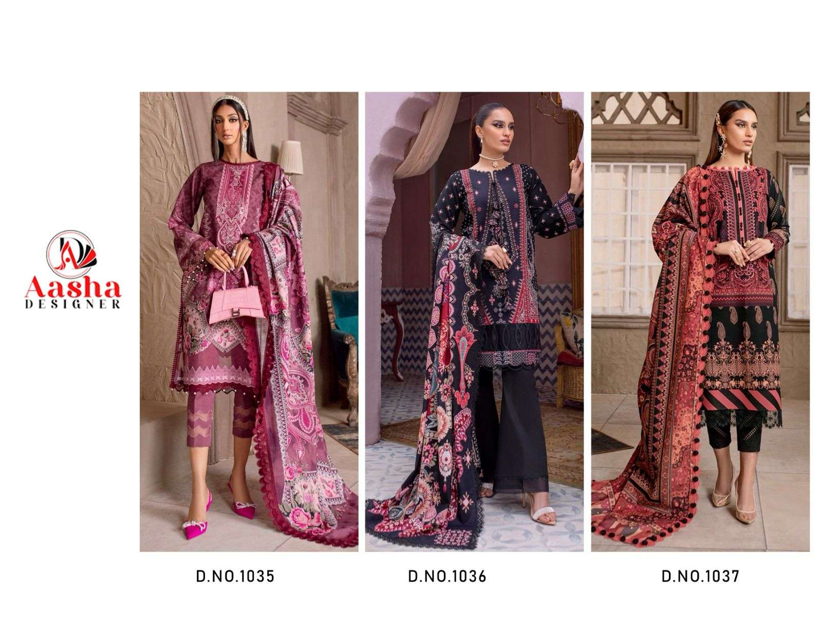 AASHA DESIGNER QUEENS COURTS VOL 4