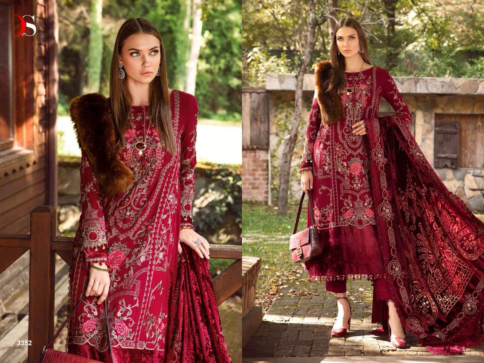 DEEPSY SUITS  MARIA B EMBROIDERED 24