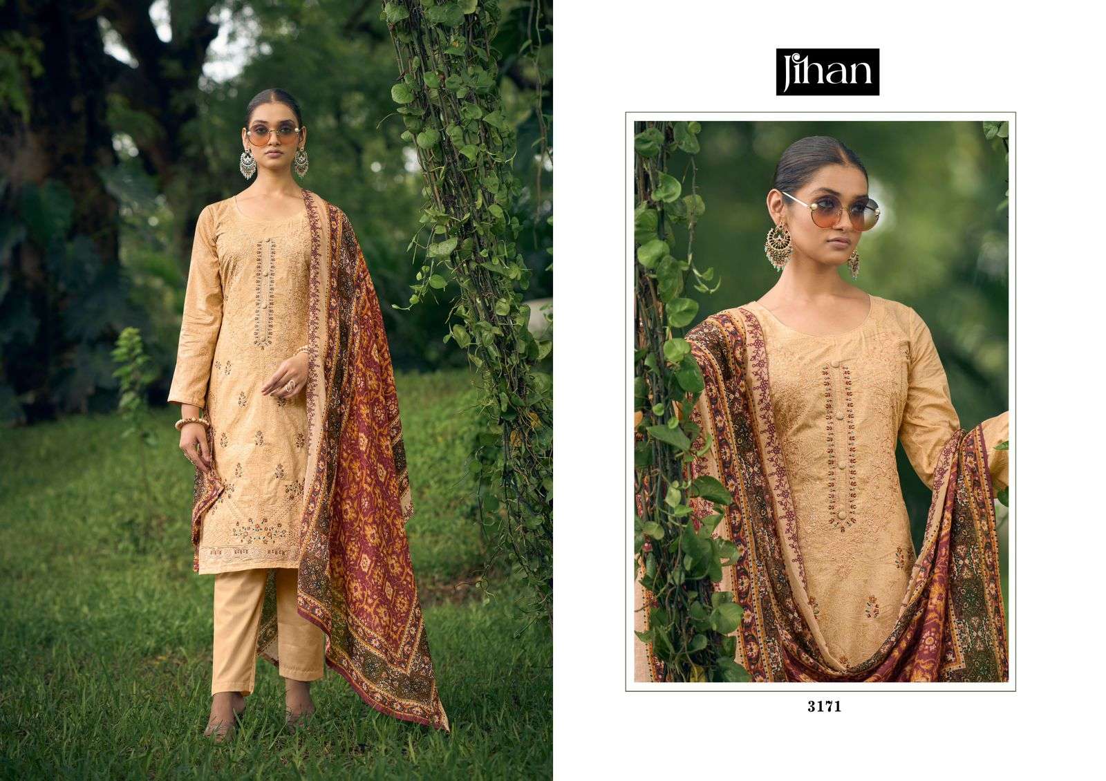 JIHAN BIN SAEED LAWN COLLECTION VOL 7  