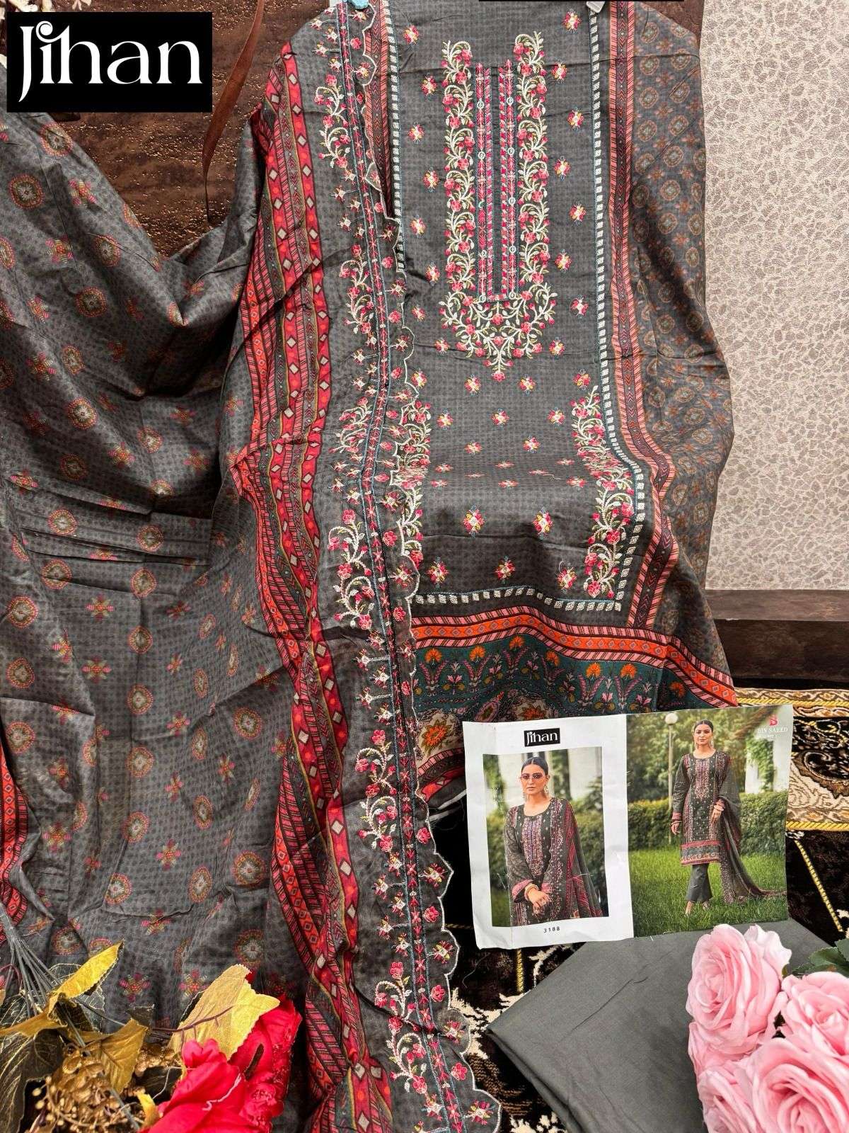 JIHAN BIN SAEED LAWN COLLECTION VOL 7  