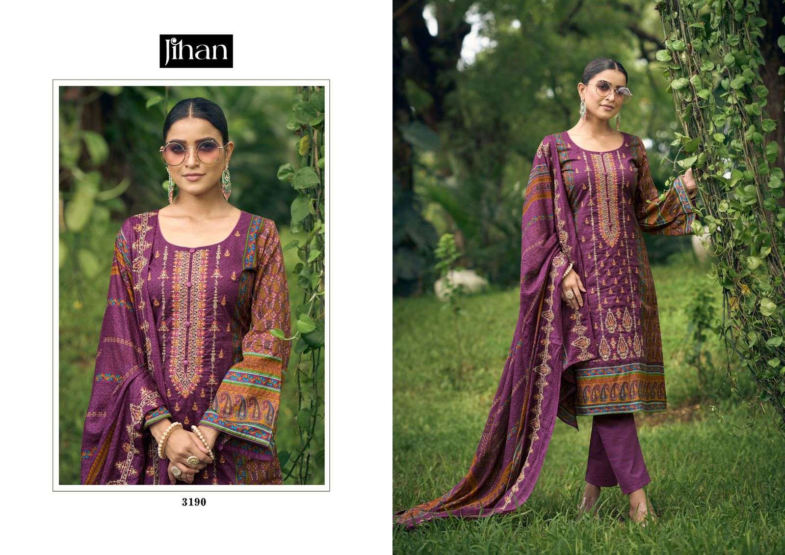 JIHAN BIN SAEED LAWN COLLECTION VOL 7  