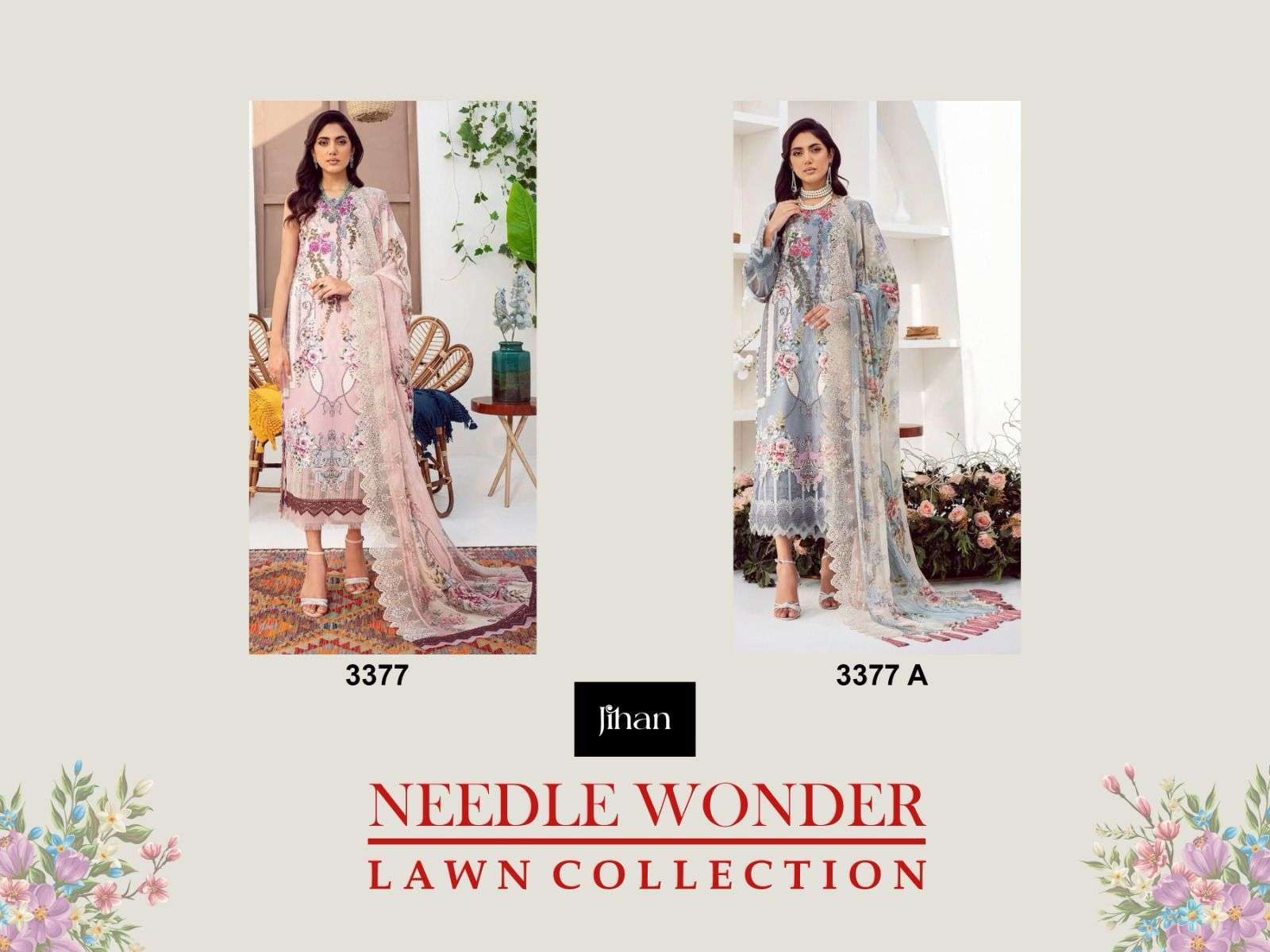 JIHAN NEEDLE WONDER LAWN COLLECTION