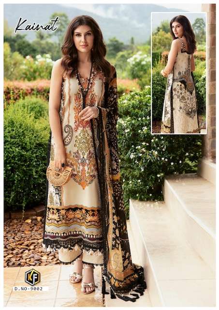 KEVAL FAB KAINAT LUXURY LAWN COLLECTION VOL 9 READY MADE COLLECTION