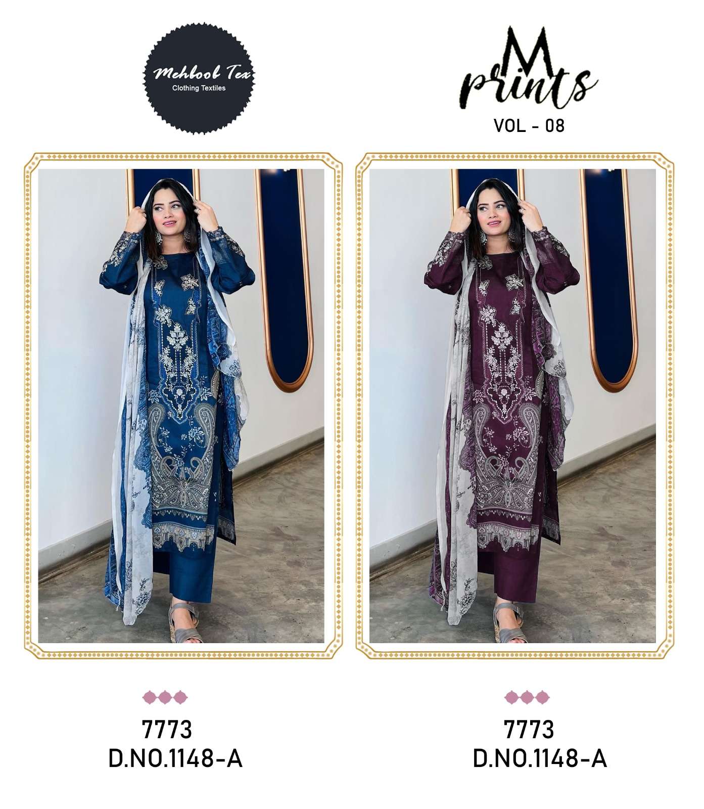 MEHBOOB TEX M PRINTS VOL 8