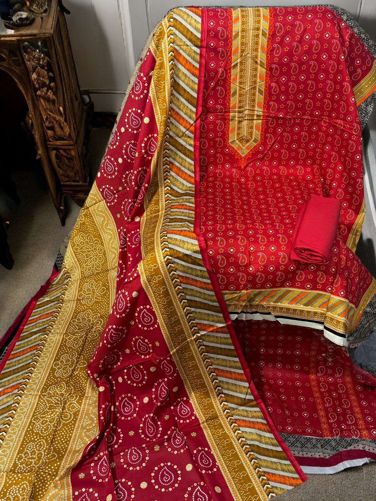 ORIGINAL PAKISTANI BIN SAEED PRINTED LAWN ORIGINAL