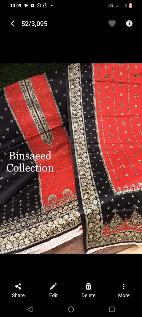 ORIGINAL PAKISTANI BIN SAEED PRINTED LAWN ORIGINAL