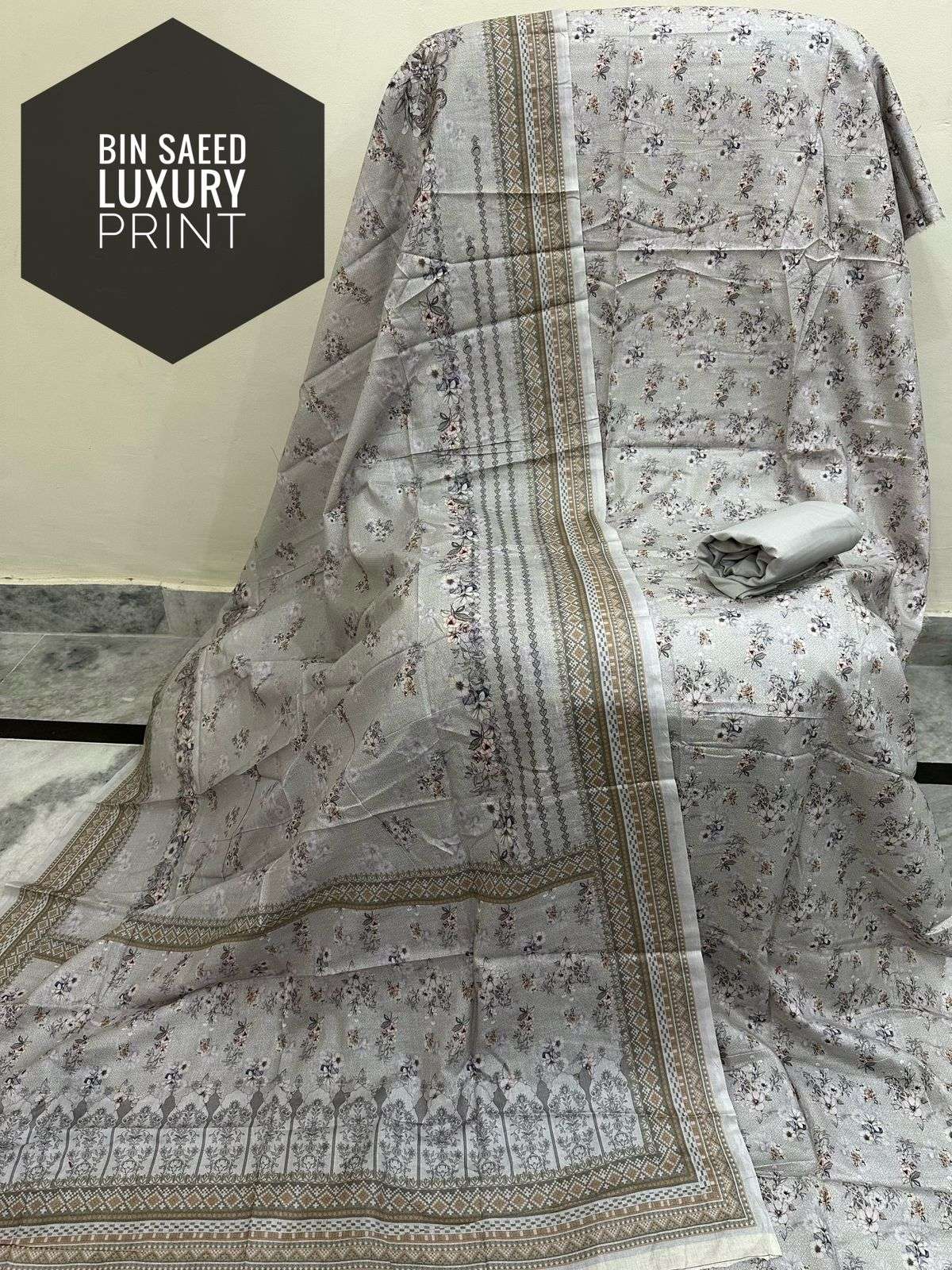 ORIGINAL PAKISTANI BIN SAEED PRINTED LAWN ORIGINAL