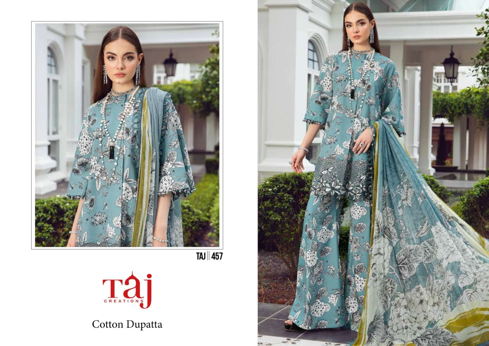 TAJ CREATION D NO 457 & 458  