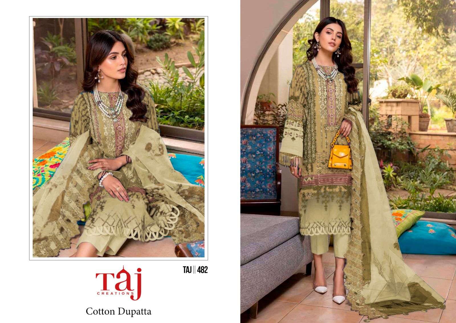 TAJ CREATION D NO 480 AND 481