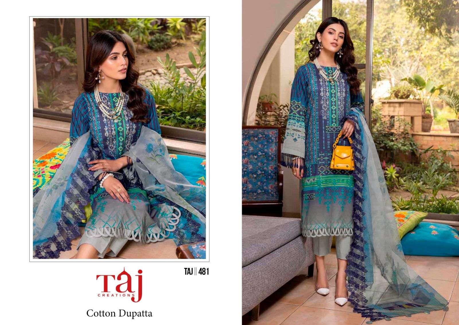 TAJ CREATION D NO 480 AND 481