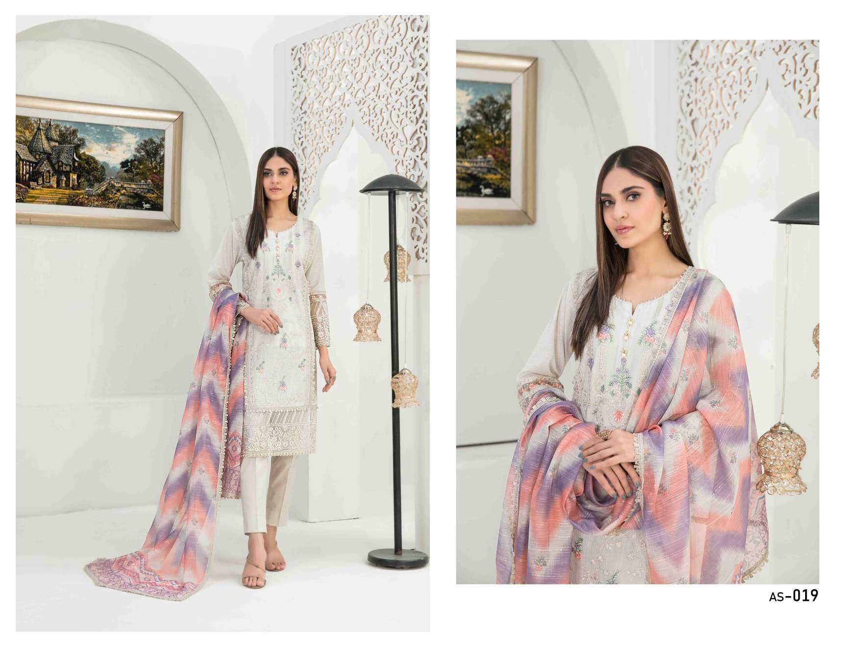 TAWAKKAL FABRICS TANIHA FANCY EMBROIDERED LAWN COLLECTION 
