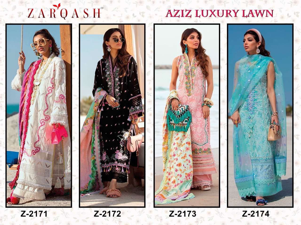 ZARQASH AZIZ LUXURY LAWN