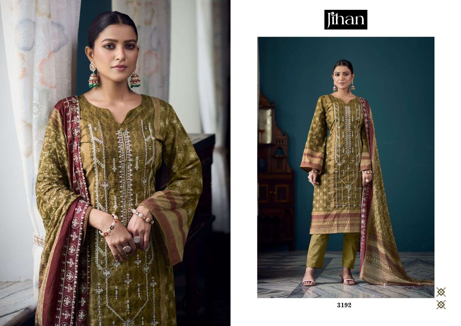 JIHAN BIN SAEED LAWN COLLECTION VOL 8 