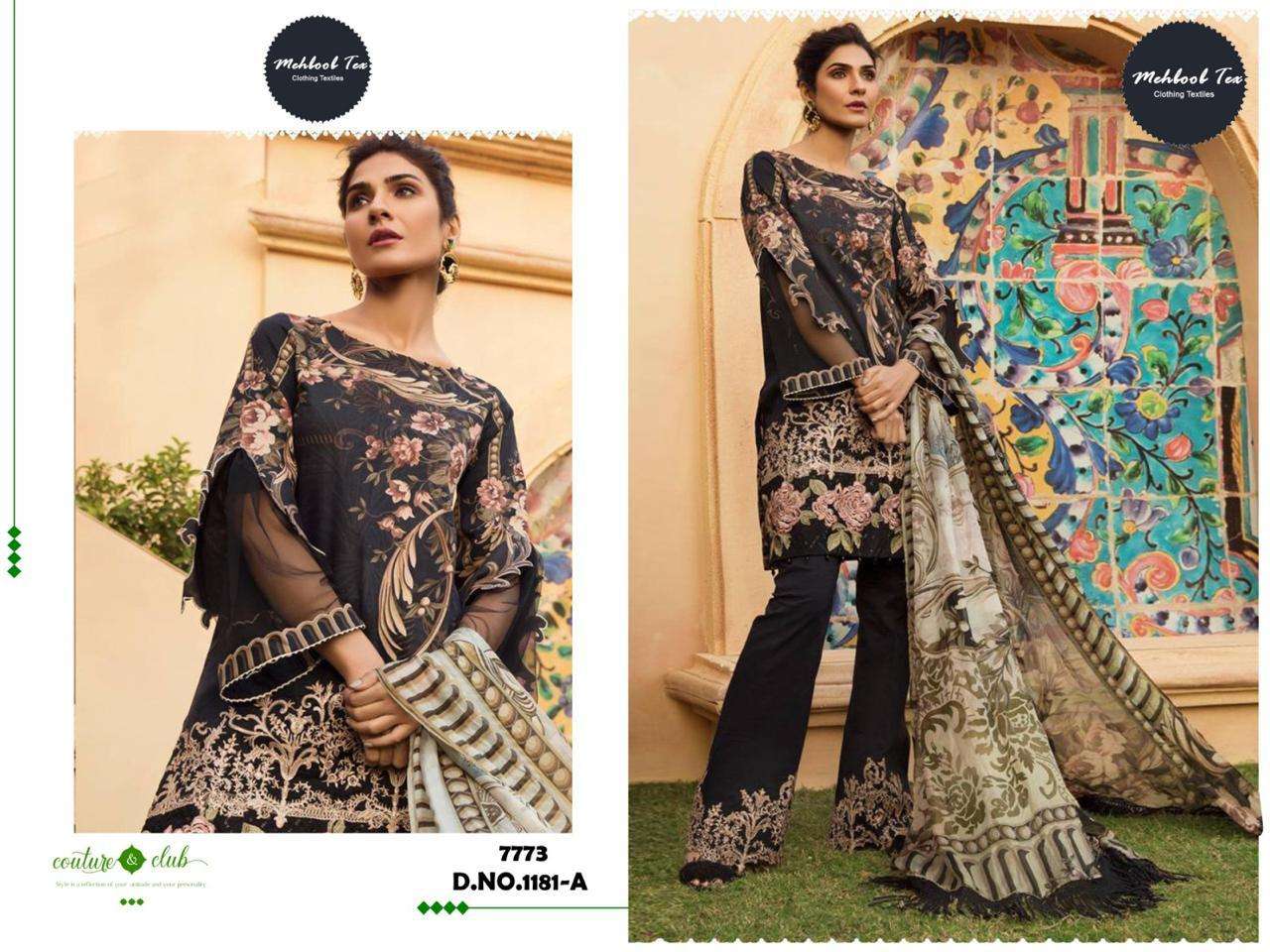 MEHBOOB TEX FIRDOUS BLACK BERRY EXCLUSIVE COLLECTION 