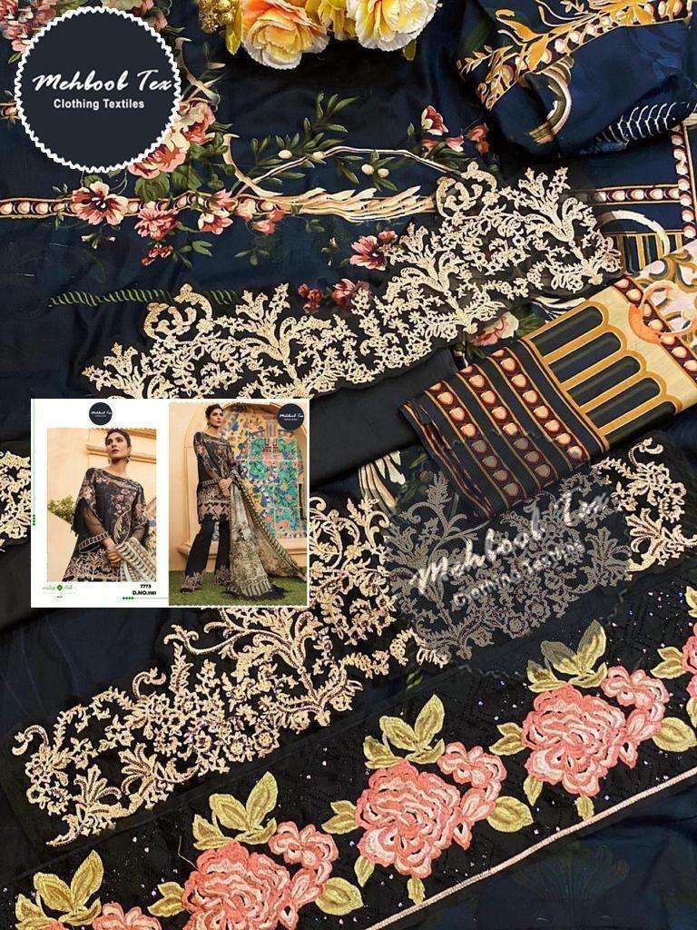 MEHBOOB TEX FIRDOUS BLACK BERRY EXCLUSIVE COLLECTION 