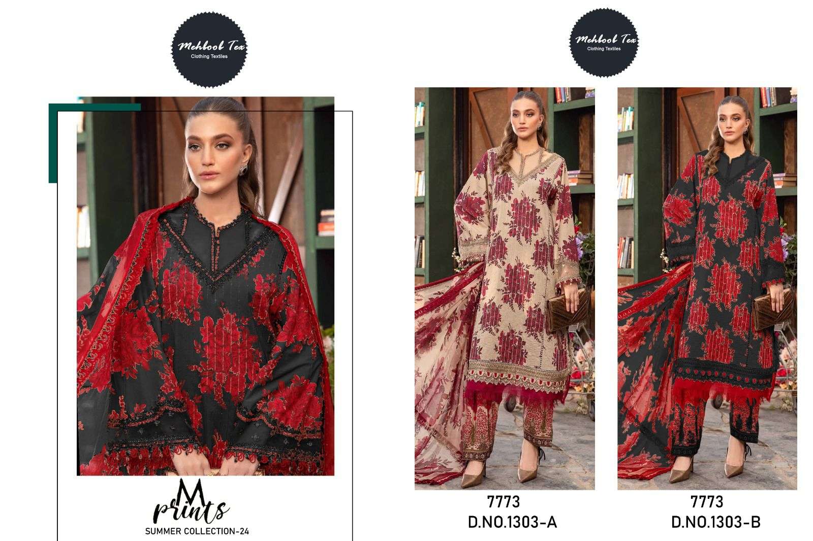 MEHBOOB TEX M PRINTS SUMMER COLLECTION 24