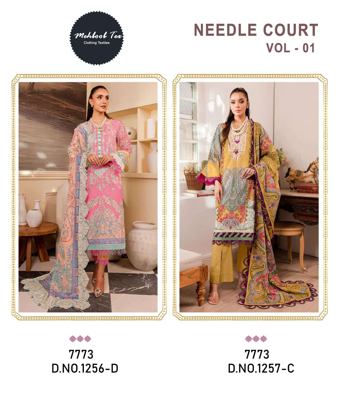 MEHBOOB TEX NEEDLE COURT VOL 1