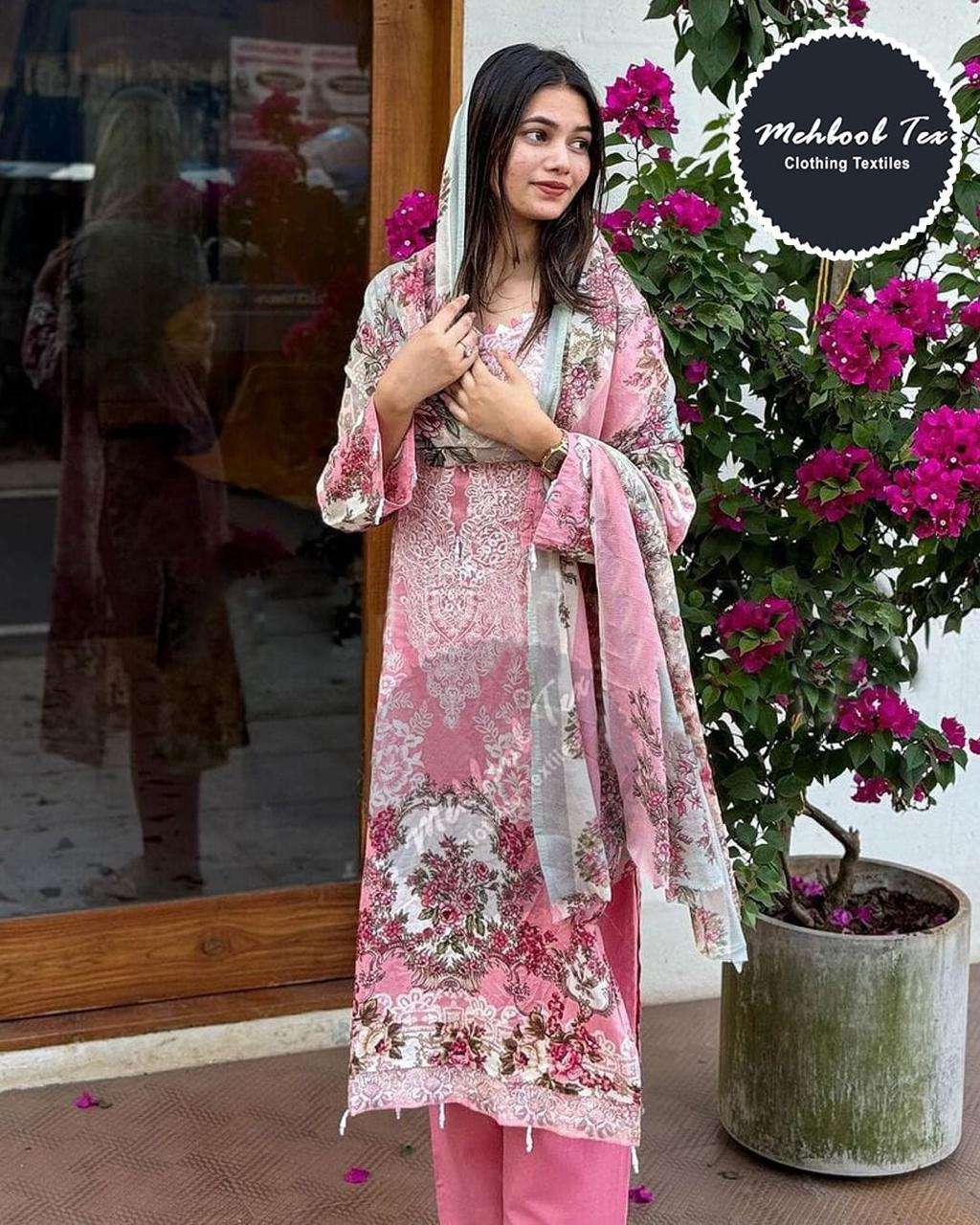 MEHBOOB TEX NEEDLE WONDER LAWN COLLECTION VOL 1 