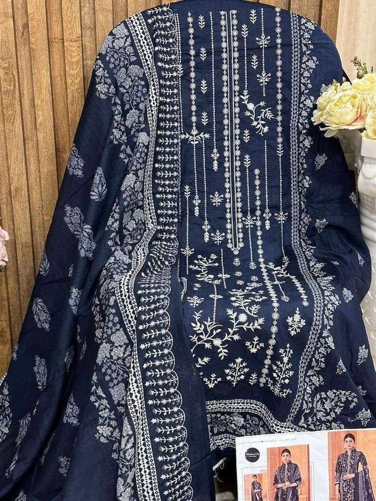 MEHBOOB TEX SHENAZ LUXURY LAWN COLLECTION D NO 1109 