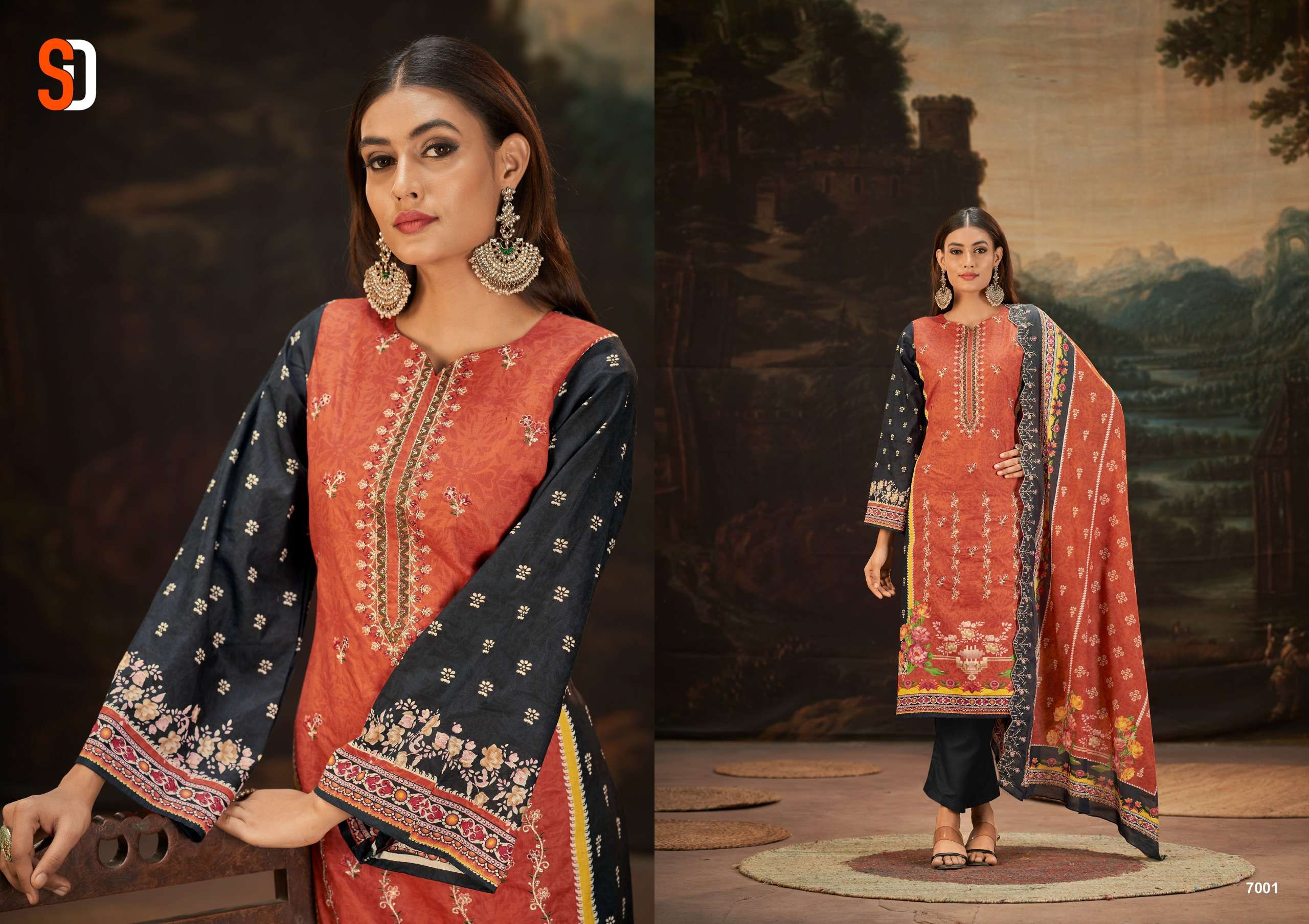 SHARADDHA DESIGNER BIN SAEED LAWN COLLECTION VOL 7