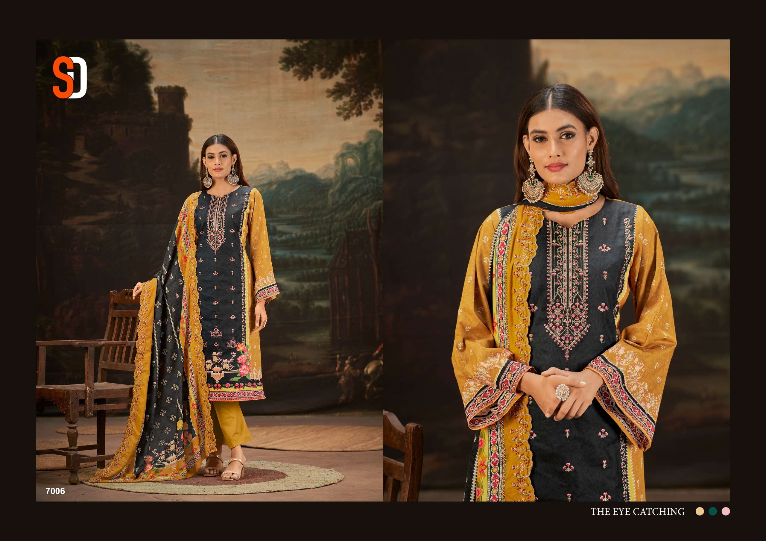 SHARADDHA DESIGNER BIN SAEED LAWN COLLECTION VOL 7