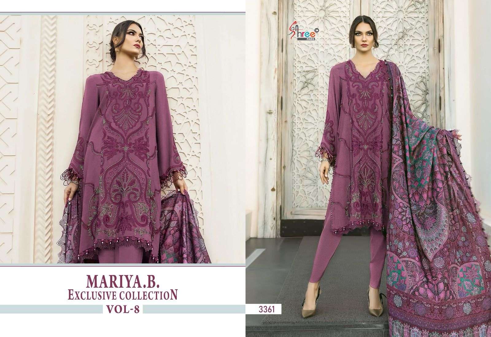 SHREE FABS MARIA B EXCLUSIVE COLLECTION VOL 8 
