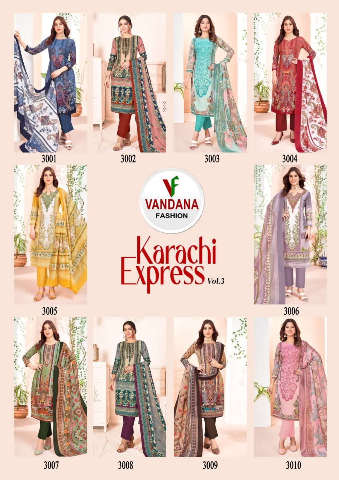 VANDANA FASHION KARACHI EXPRESS