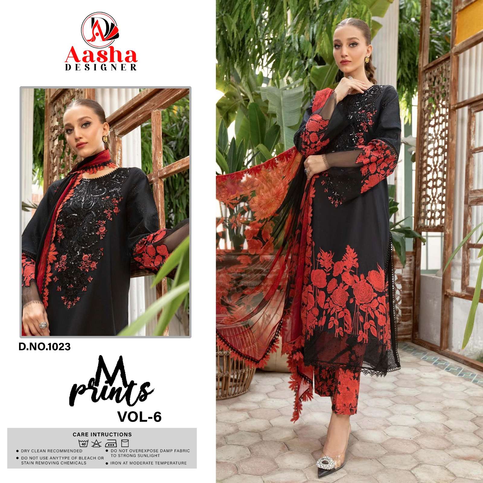 AASHA DESIGNER M PRINTS VOL 6 