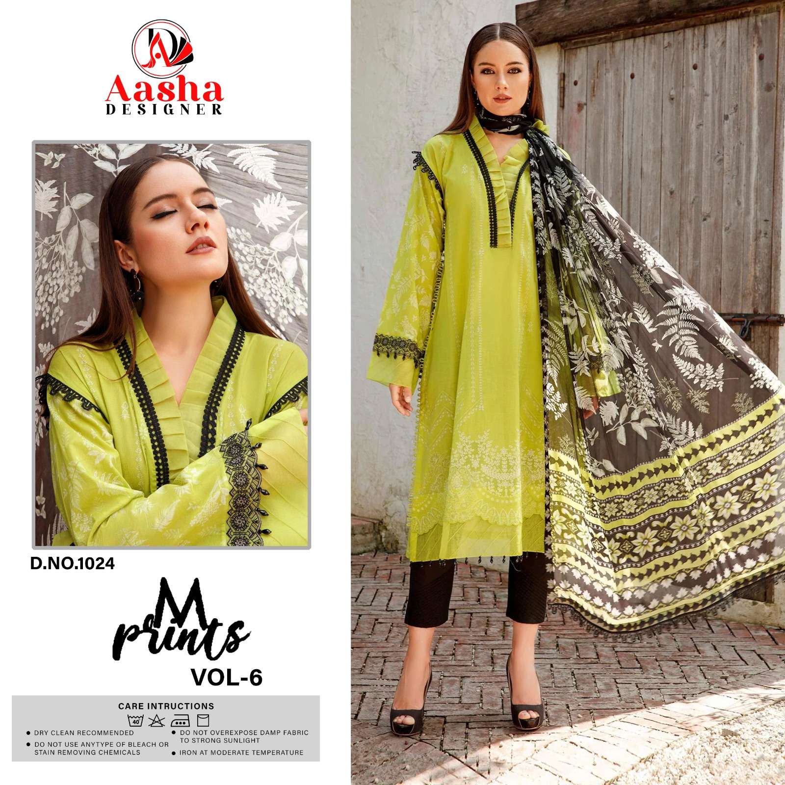 AASHA DESIGNER M PRINTS VOL 6 