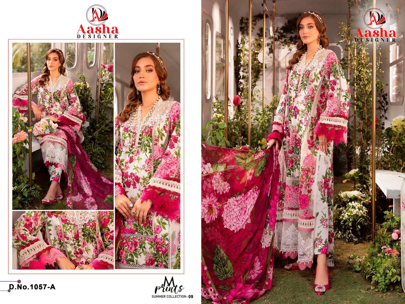 AASHA DESIGNER M PRINTS VOL 9 