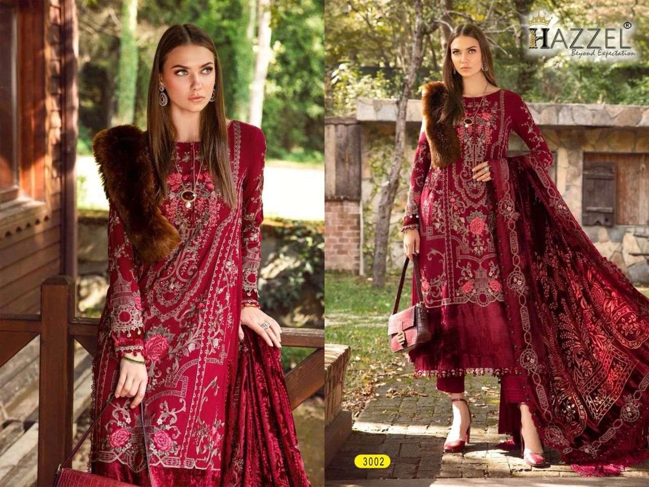 HAZZEL MARIA B EMBROIDERED 24 