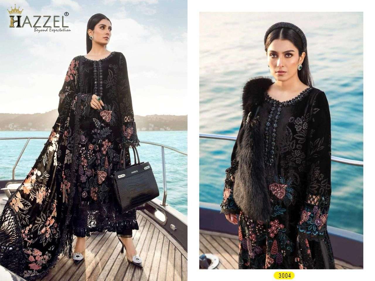 HAZZEL MARIA B EMBROIDERED 24 