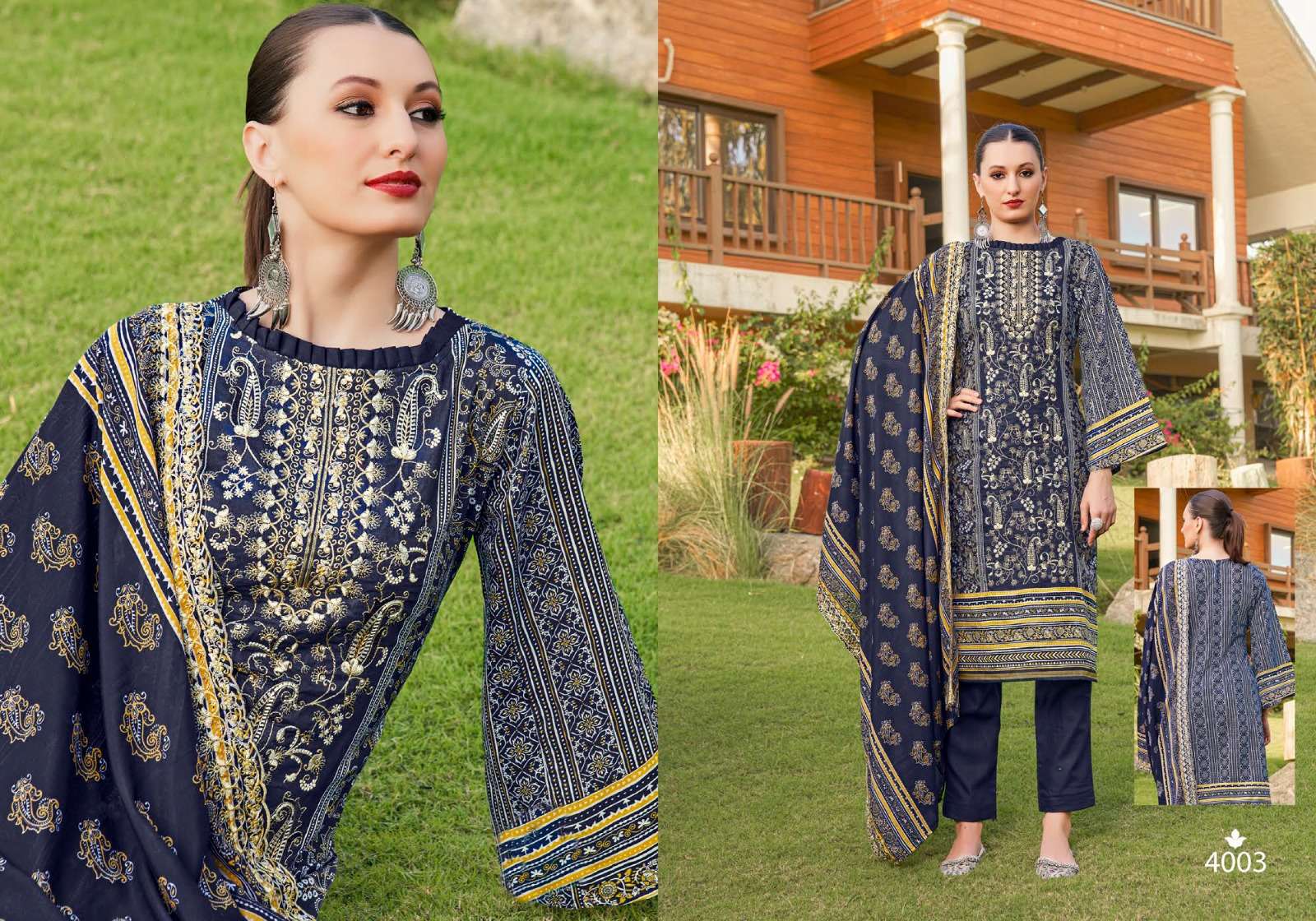 MAJESTY BIN SAEED LAWN COLLECTION VOL 4 