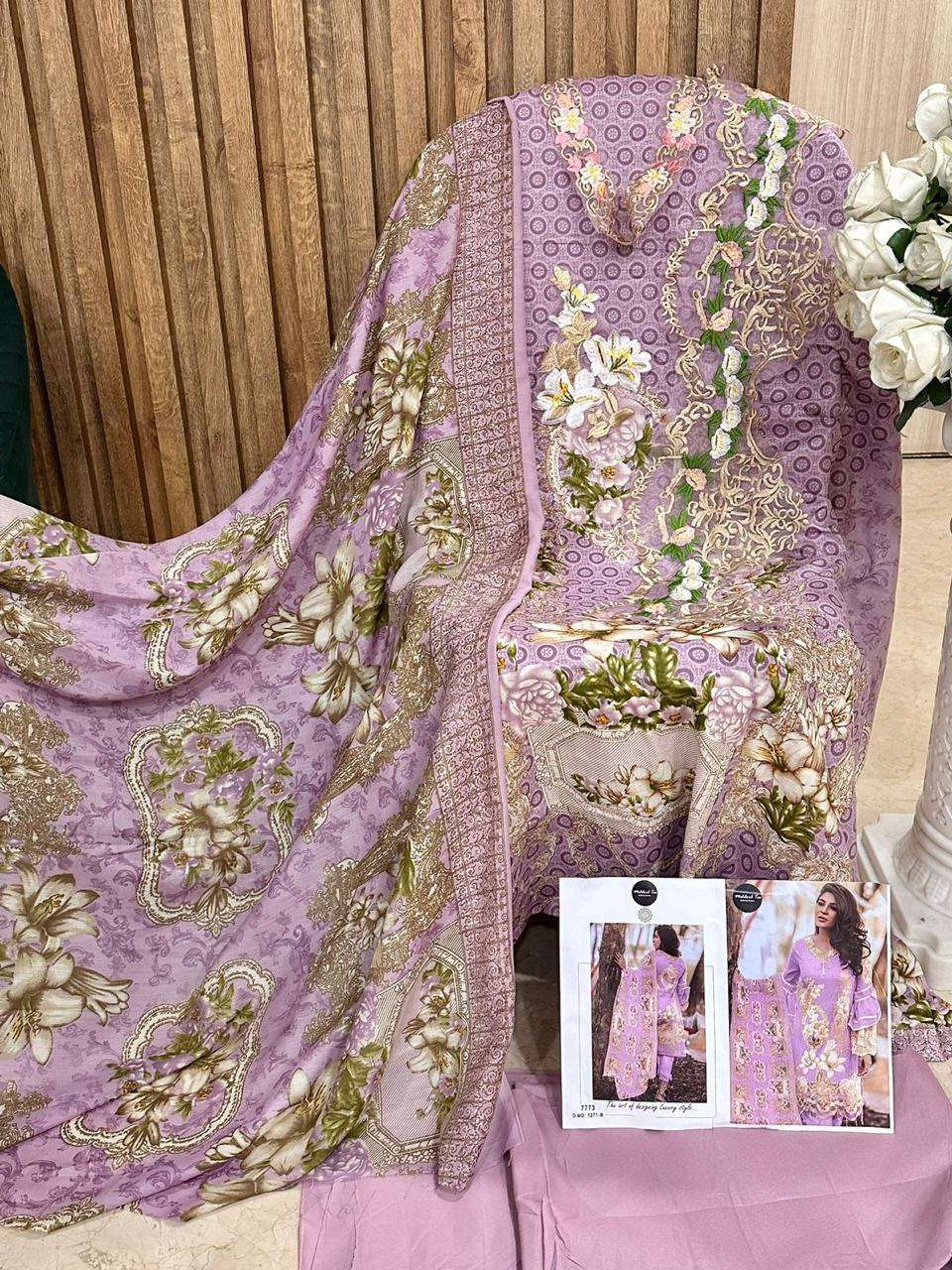 MEHBOOB TEX MARIA B GOLD SUMMER COLLECTION