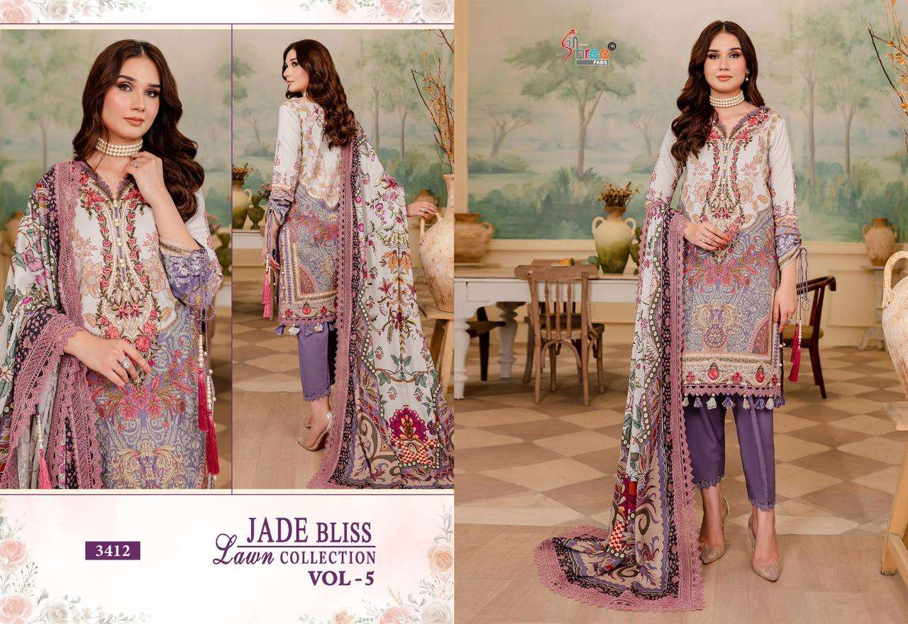 SHREE FABS JADE BLISS LAWN COLLECTION VOL 5