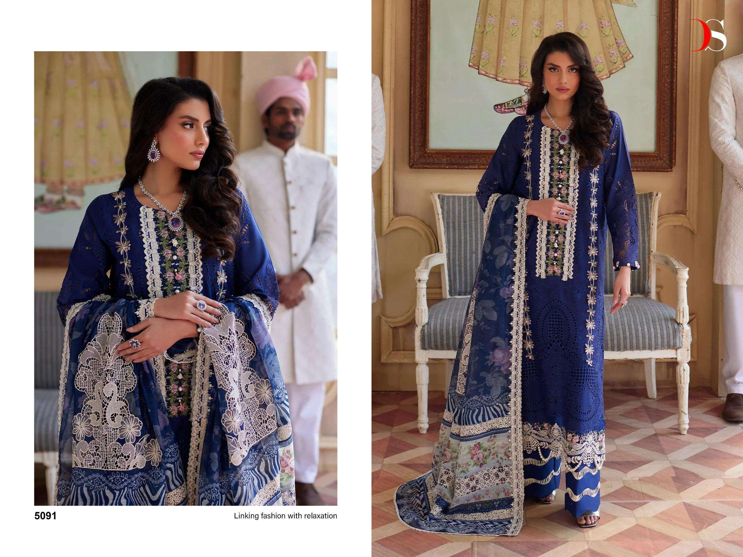 DEEPSY SUITS MARIA B EMBROIDERED LAWN 24