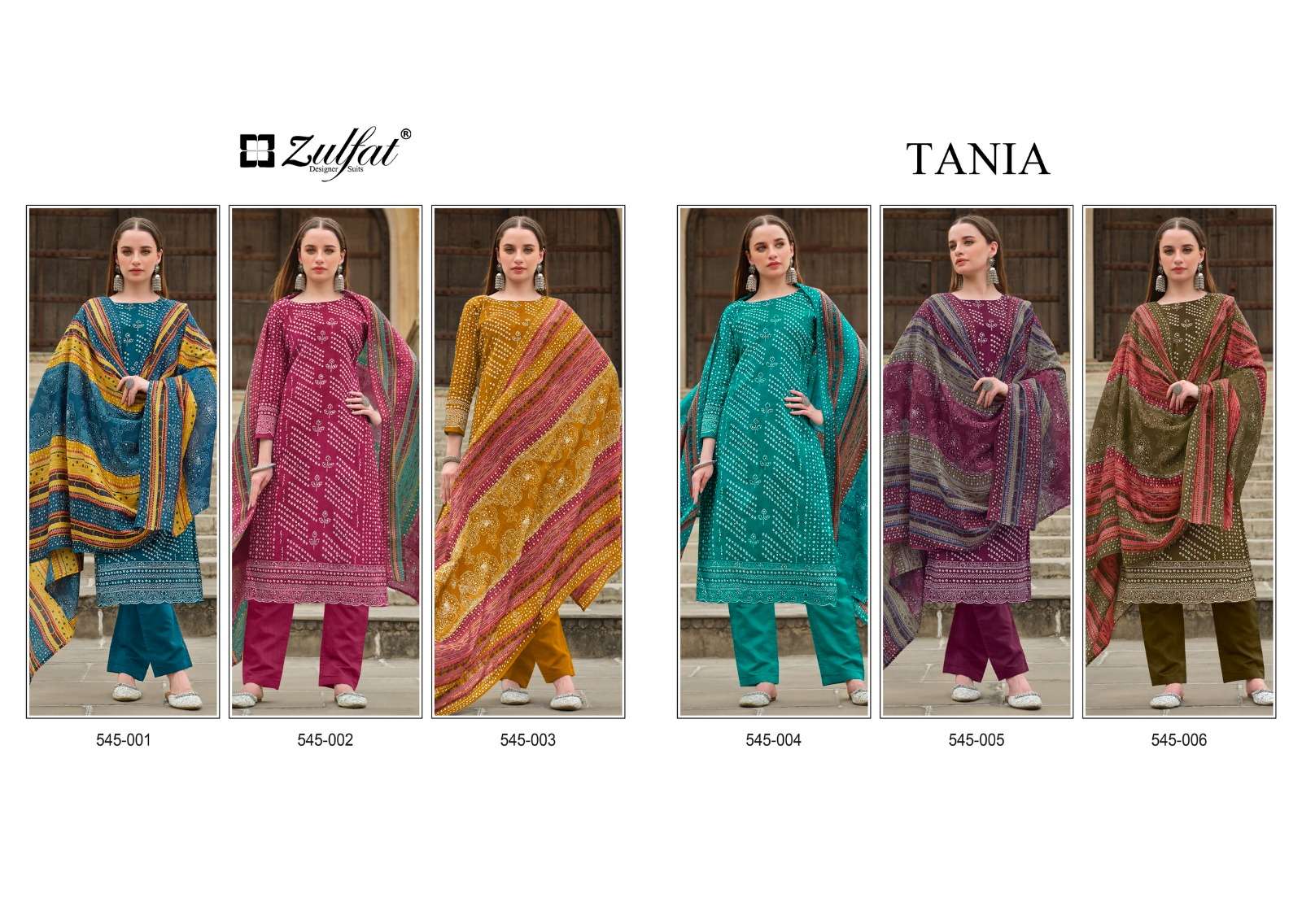 ZULFAT DESIGNER SUITS TANIA