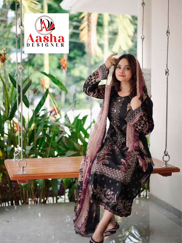 AASHA DESIGNER CHEVRON SUMMER COLLECTION 