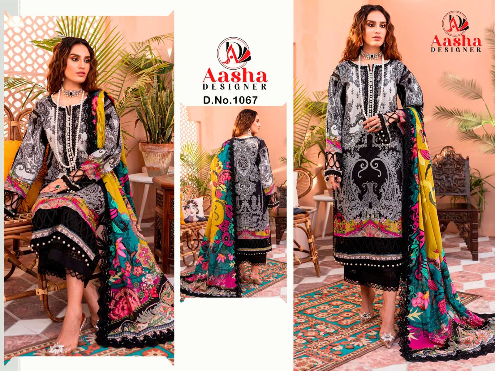 AASHA DESIGNER D NO 1067