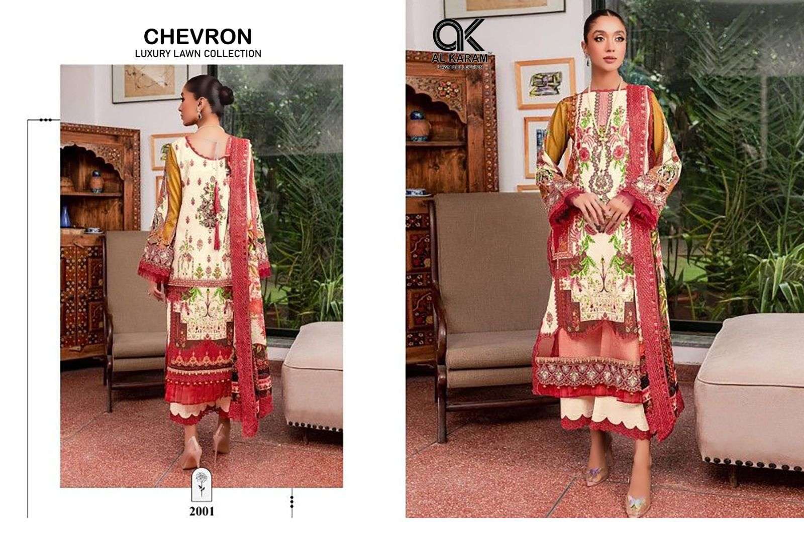 AL KARAM CHEVRON LUXURY LAWN COLLECITON