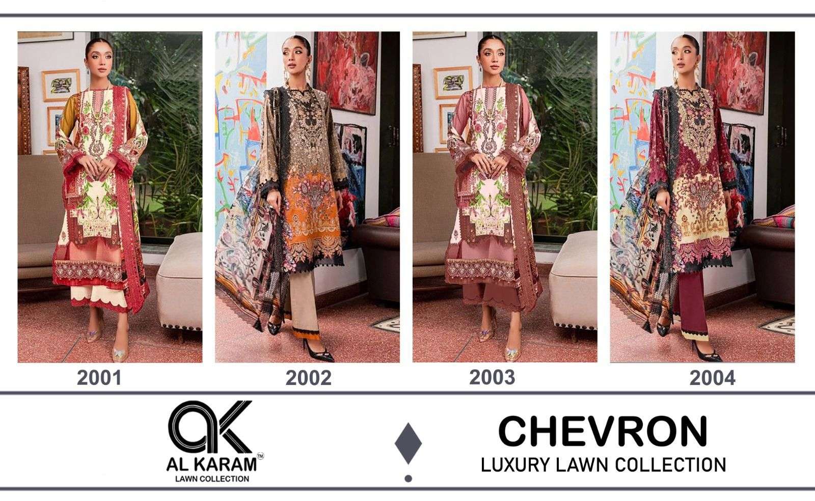 AL KARAM CHEVRON LUXURY LAWN COLLECITON