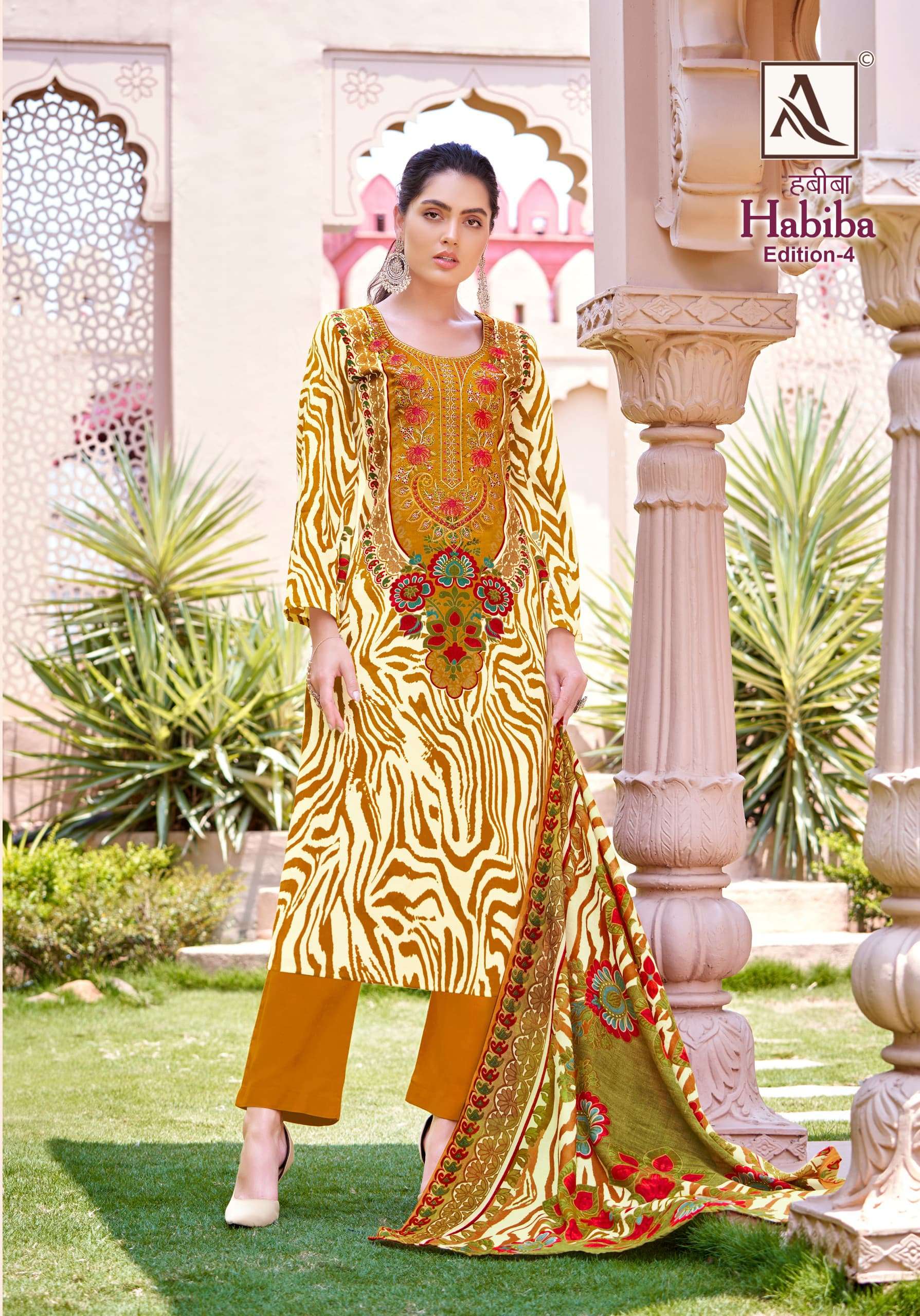 ALOK SUITS HABIBA EDITION VOL 4