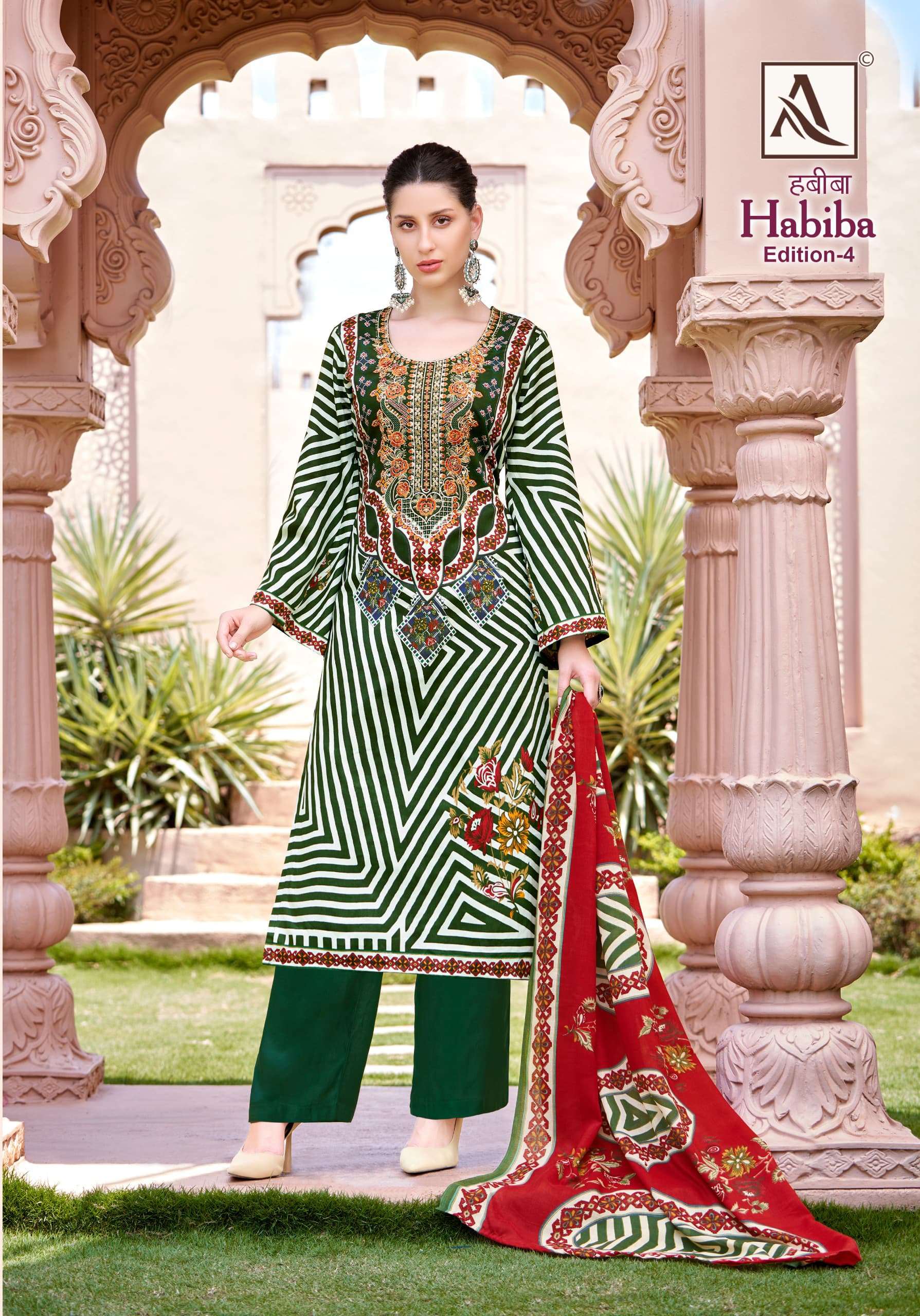 ALOK SUITS HABIBA EDITION VOL 4