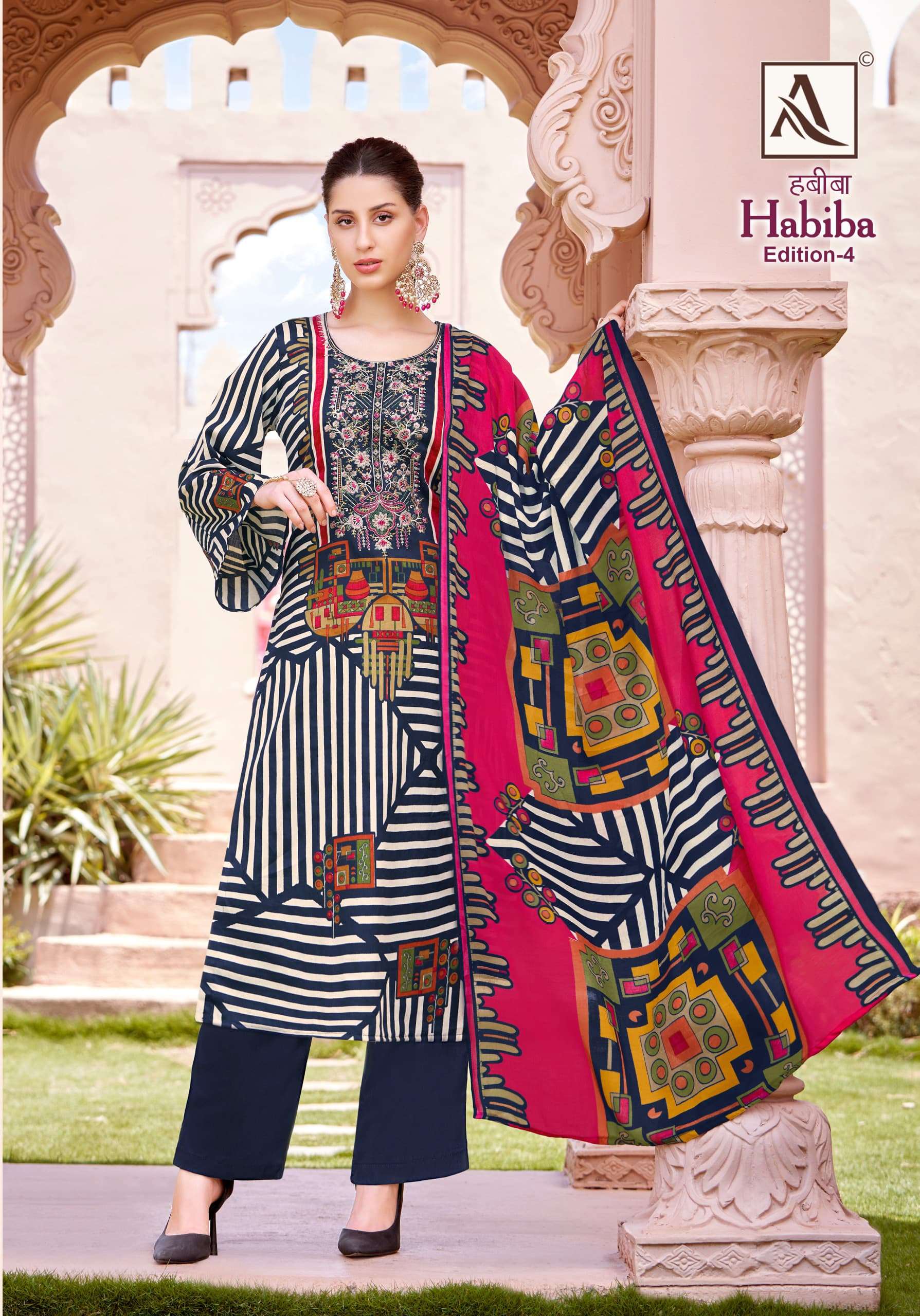 ALOK SUITS HABIBA EDITION VOL 4