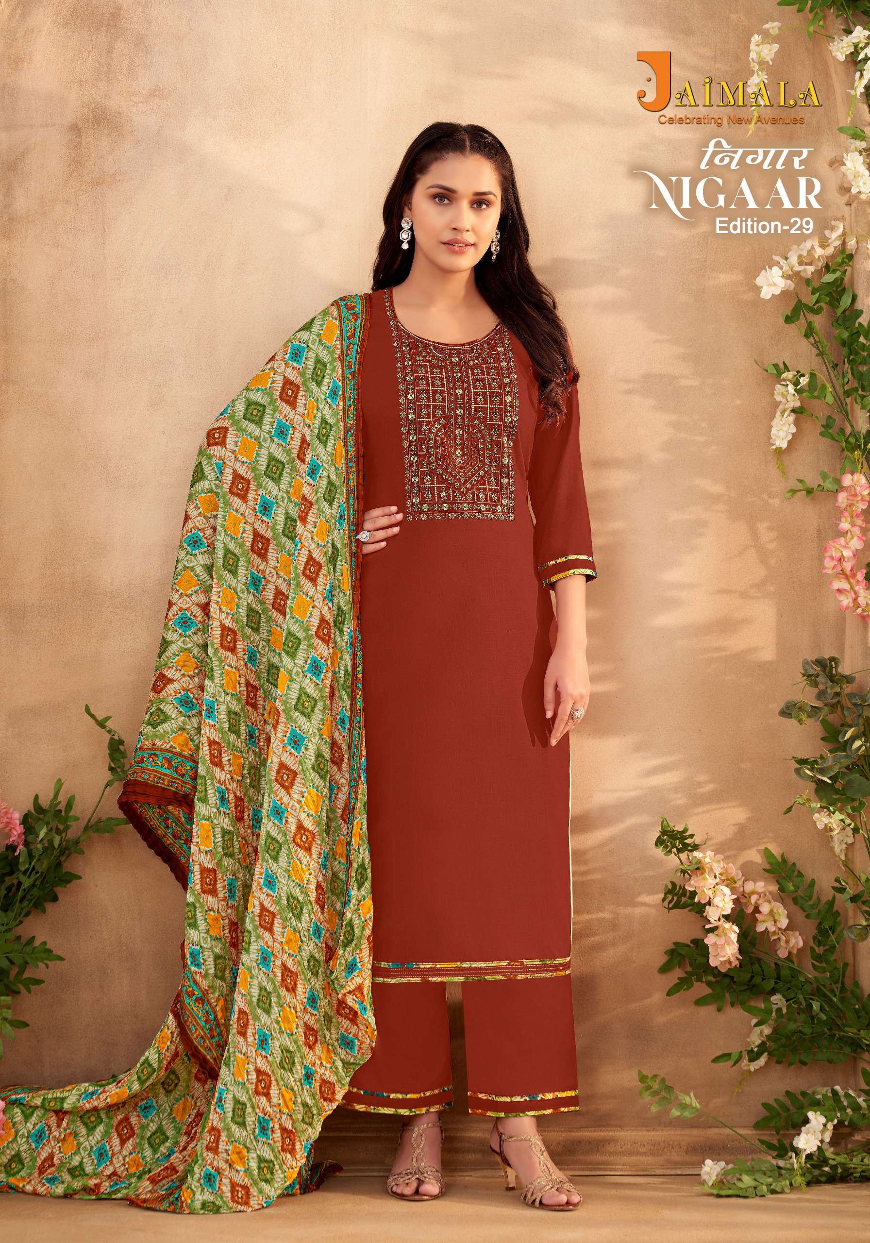 ALOK SUITS JAIMALA NIGAAR VOL 29