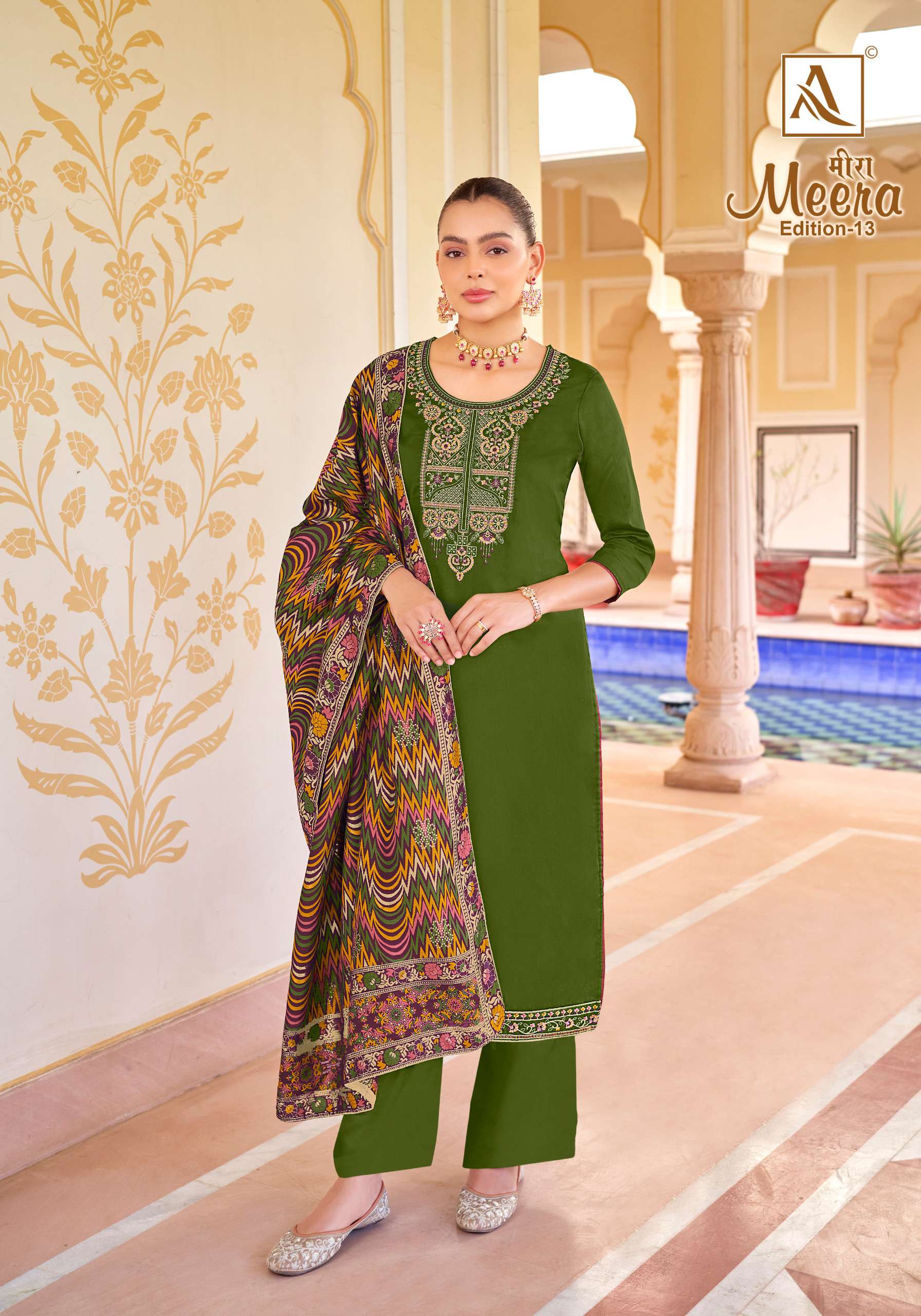 ALOK SUITS MEERA EDITION VOL 13