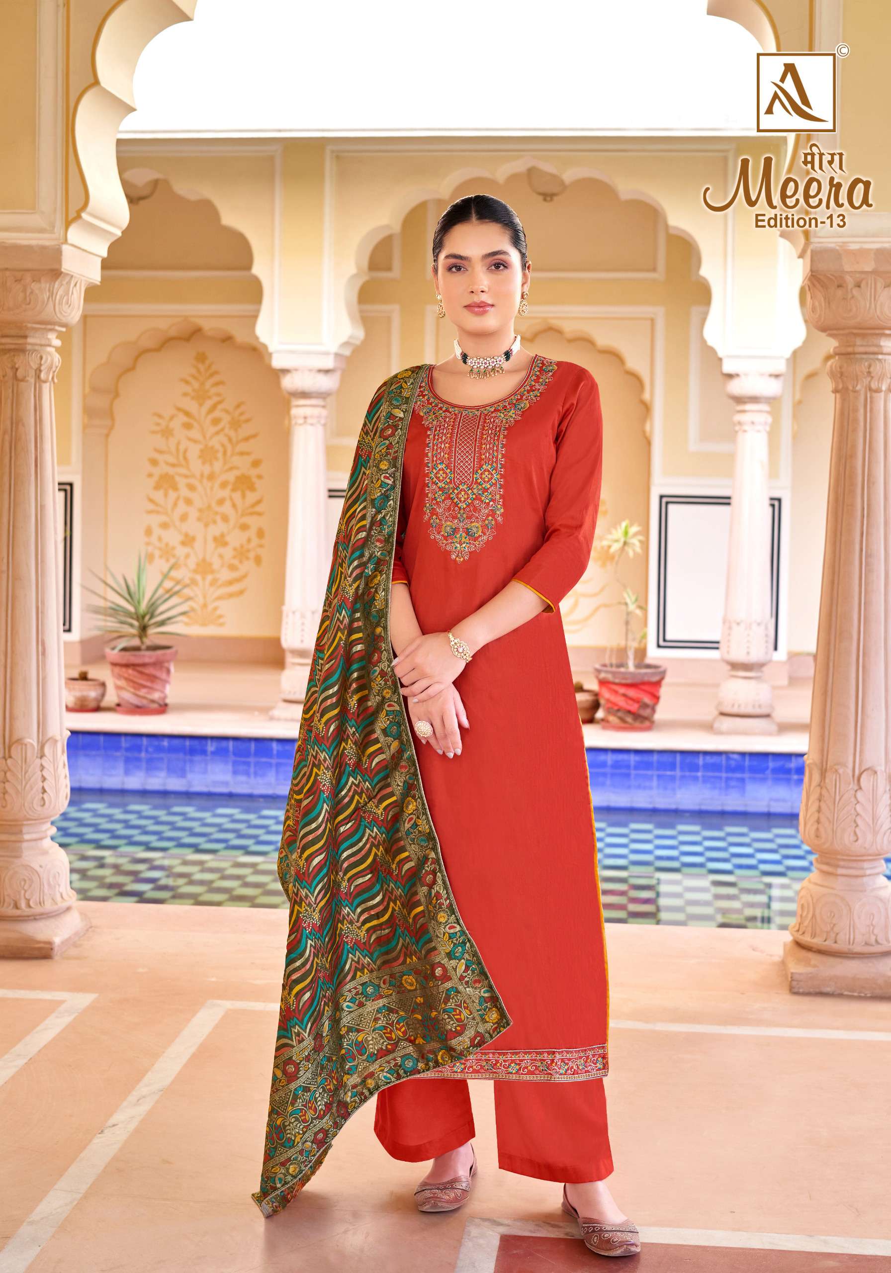 ALOK SUITS MEERA EDITION VOL 13